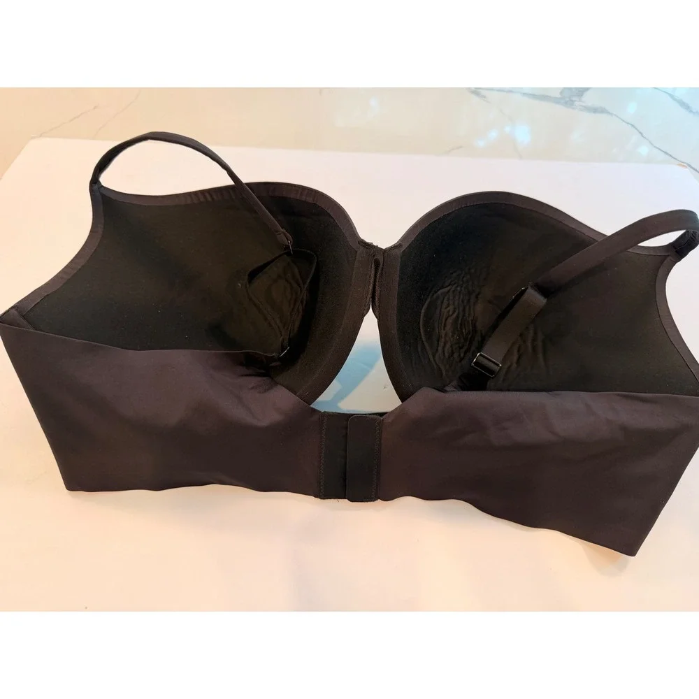 Skims Onyx Black T-Shirt Bra Underwire Full Coverage 42DD